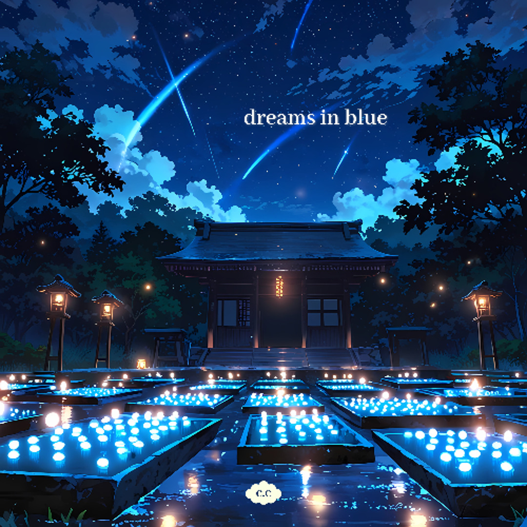 dreams in blue